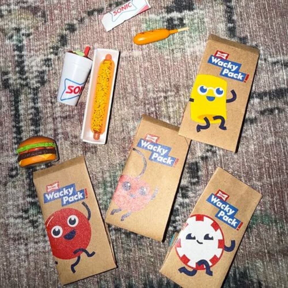 Mini brands mini sonic lot of items SONIC fast food dolls